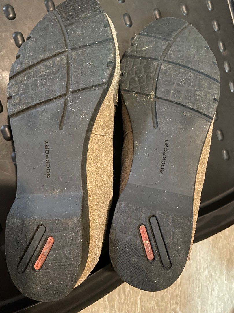 Clarks unstructured Rockport shoes