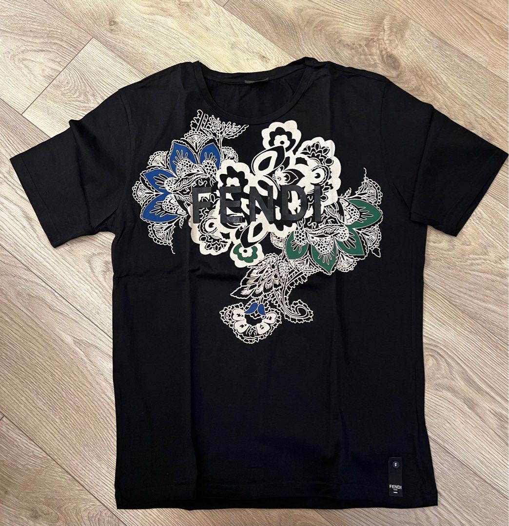 50 for both Clearing Fendi tshirts for men size 46 Men s Fashion Tops Sets Tshirts Polo Shirts on Carousell