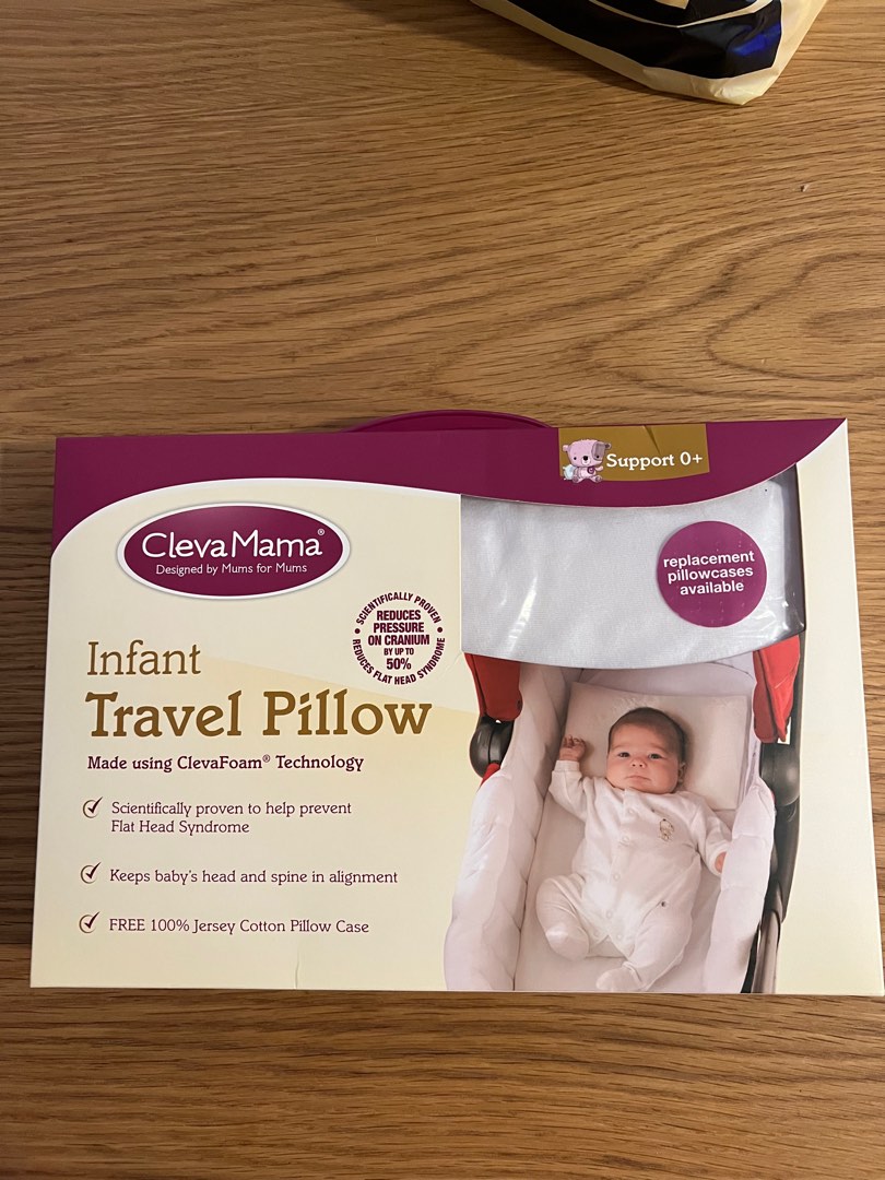 ClevaMama Infant Travel Pillow Babies Kids Baby Nursery Kids