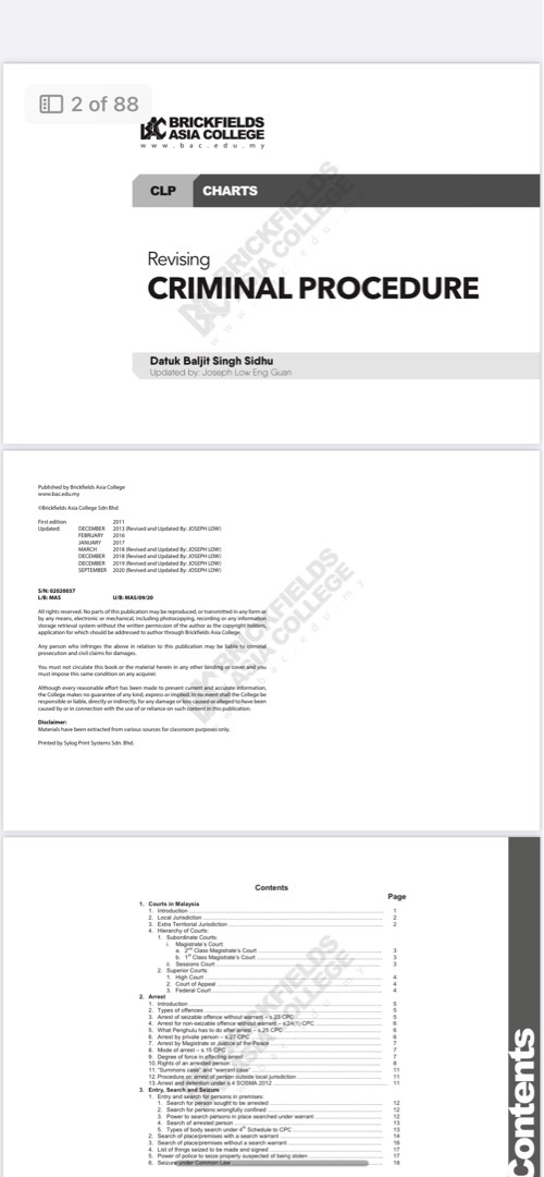 Clp Criminal Procedure Pdf Hobbies Toys Books Magazines