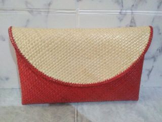 Clutch Anyaman Pandan size besar
