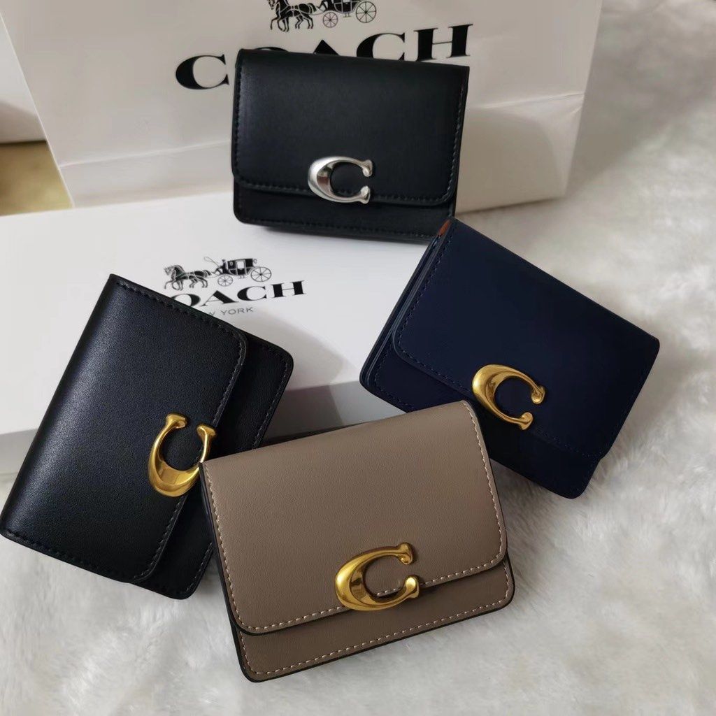 Coach Credit Card Case COACH Restored Bandit Wallet In Pink Coach