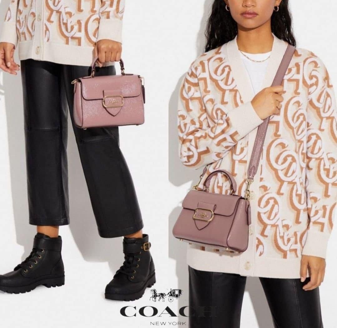 Coach morgan top handle 👜 (Category: Luxury Bags & Wallets) located in Las Pinas. Submitted by yhn_boutique (Listing ID 1240905099, Image 3). Description: 📌Actual pic posted 📌cod via lalamove/ grab 📌J&T pay today ship today 📌 complete inclusions .