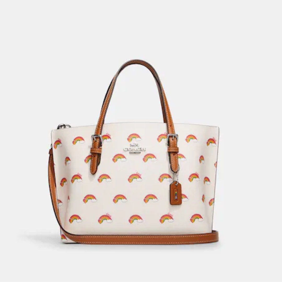 Rainbow on sale coach bag