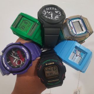 Combo baby g shock 6 bijik rm1k