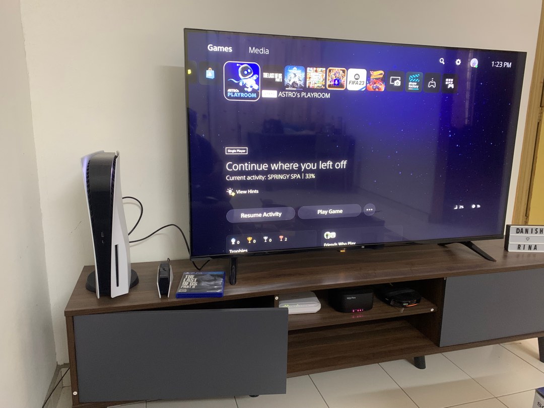 Console PS5, Furniture & Home Living, Furniture, TV Consoles on Carousell