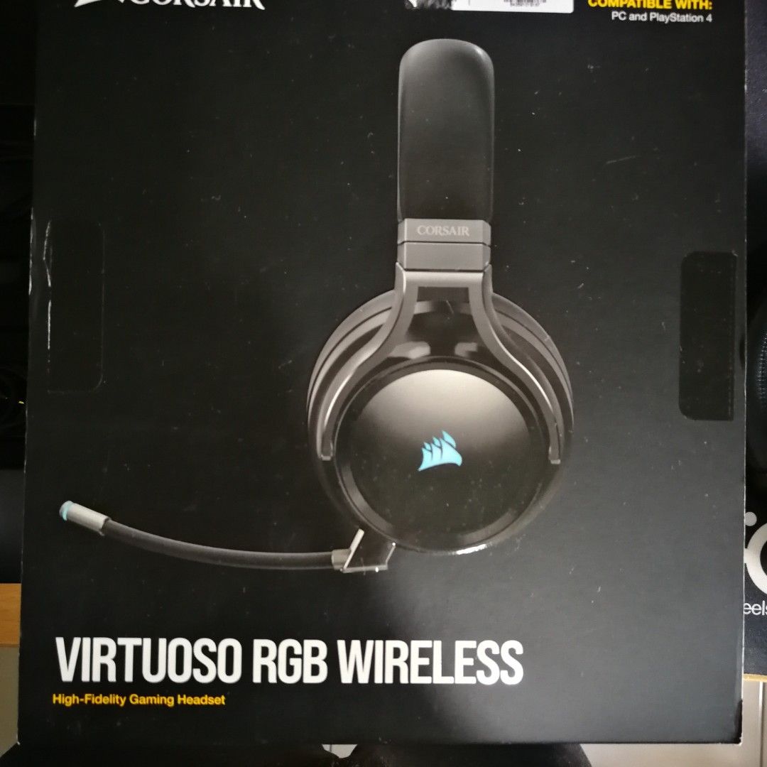 Corsair gaming virtuoso hot sale rgb wireless headset 7.1