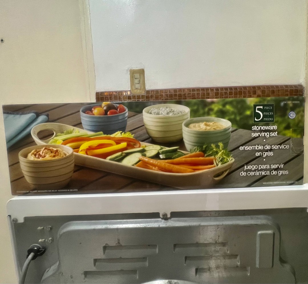 Costco Stoneware Serving Set on Carousell