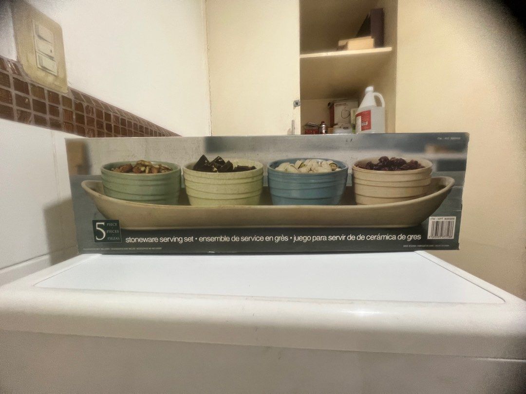 Costco Stoneware Serving Set on Carousell