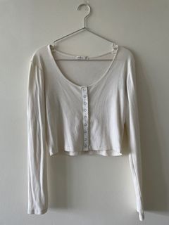 Cotton On White Cardigan/ Outerwear