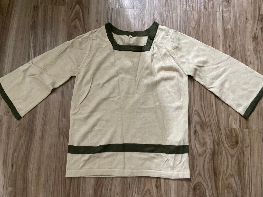 cream blouse (Category: Blouses) located in Rizal. Submitted by esquivel.declutter (Listing ID 1240854578, Image 2). Description: .