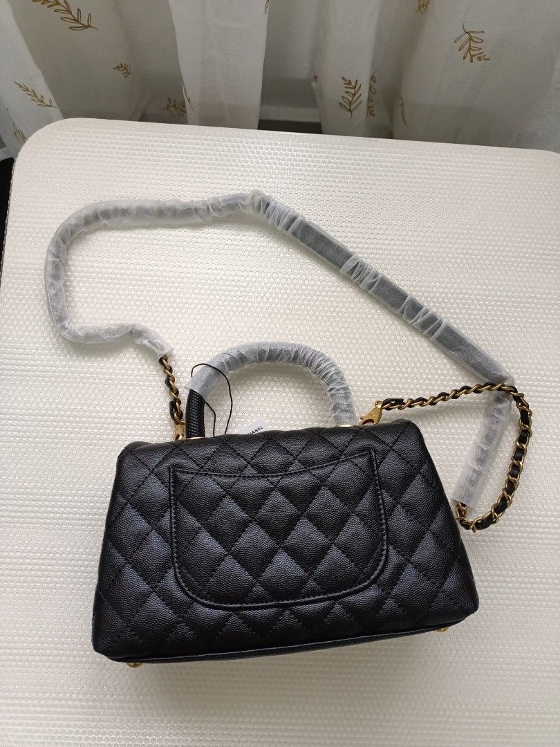 Chanel Black and White Cambon CC Shoulder Flap Bag – I MISS YOU VINTAGE
