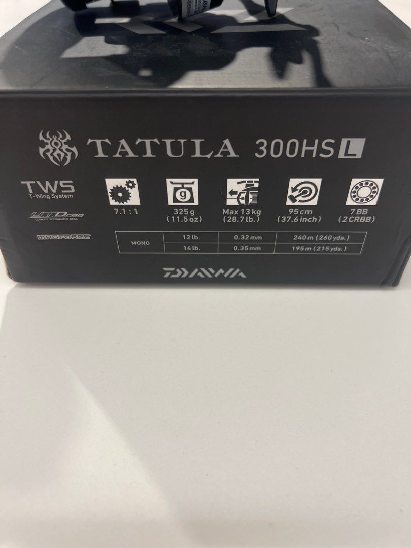 Daiwa Tatula 300 Hsl Sports Equipment Fishing On Carousell