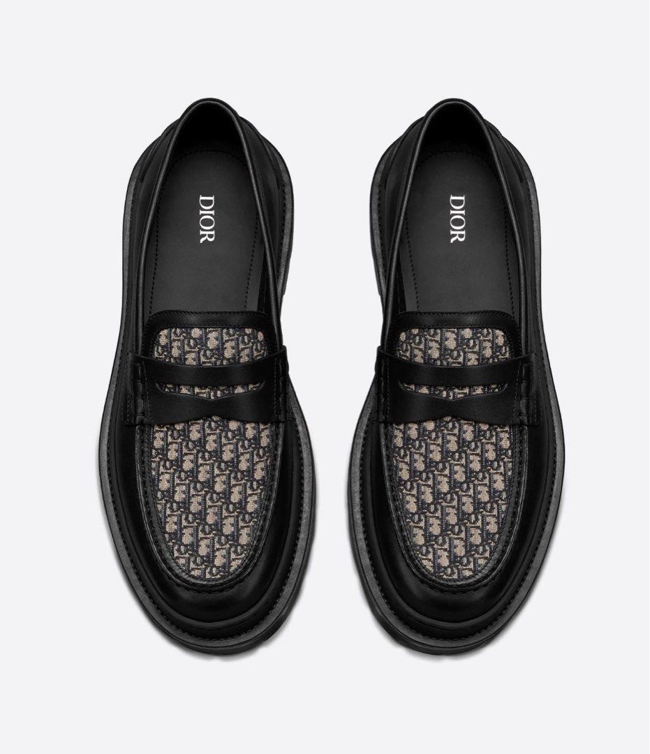Dior oblique loafers cheap