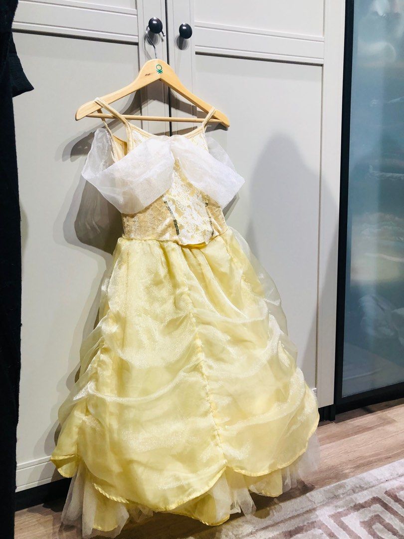 Beauty and the store beast flower girl dresses