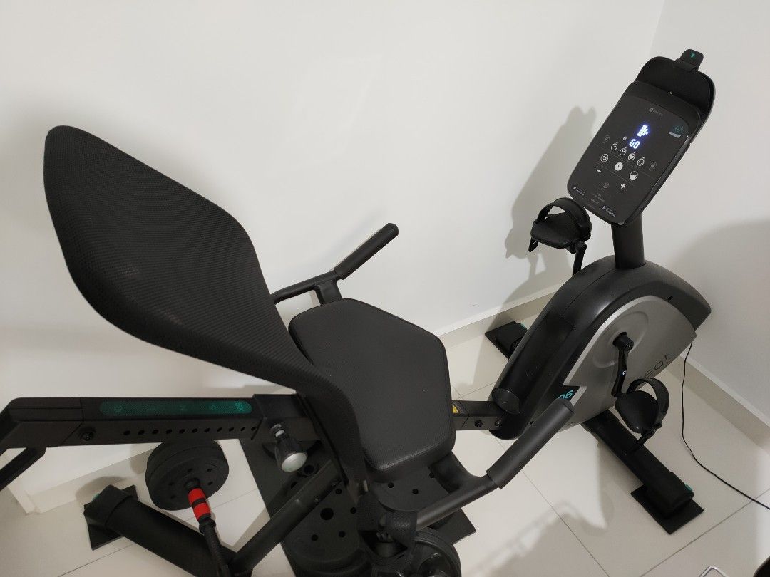 Domyos e seat store exercise bike review