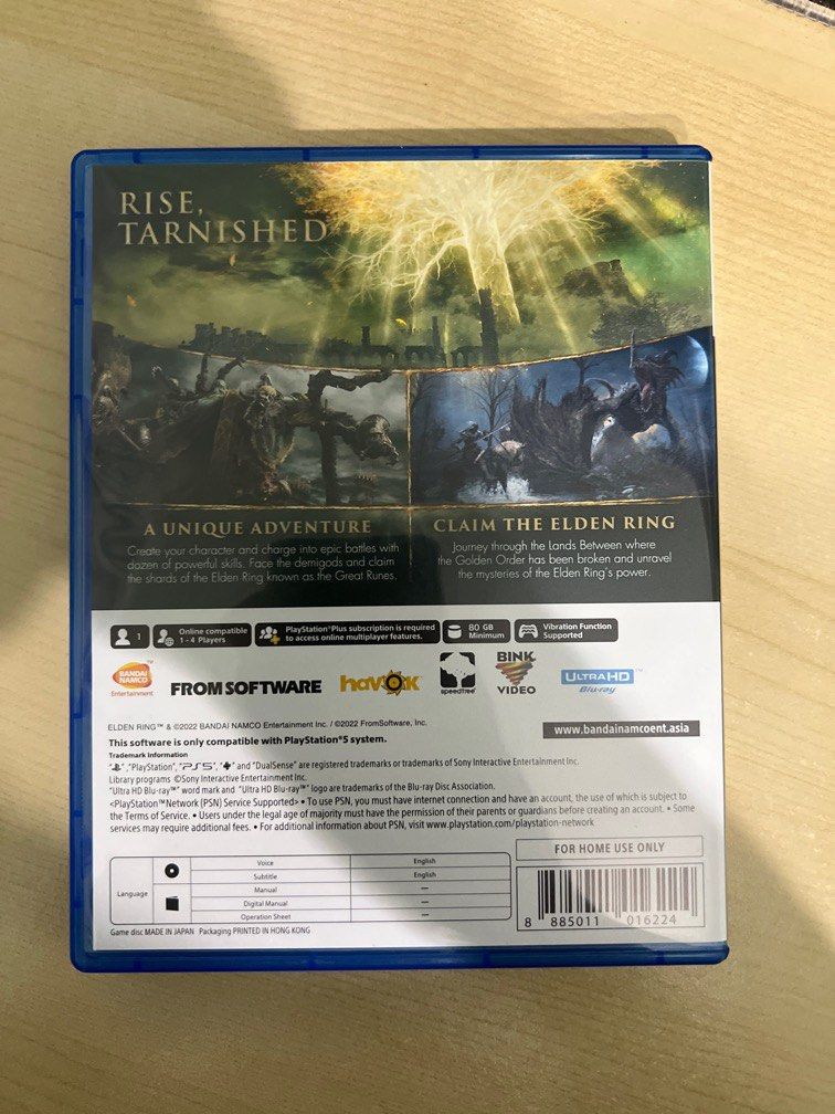 Elden Ring PS5, Video Gaming, Video Games, PlayStation on Carousell