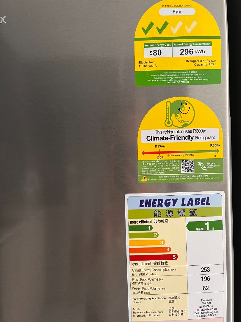 Electrolux Refrigerator, TV & Home Appliances, Kitchen Appliances