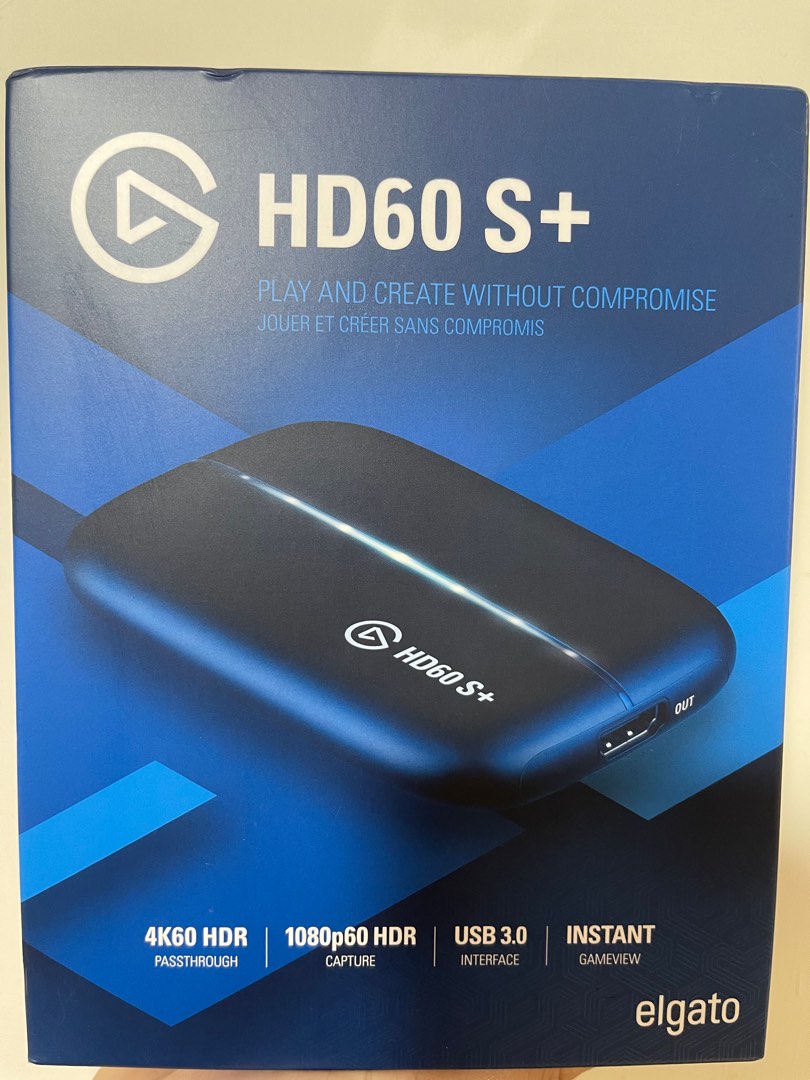 全新Elgato HD60S+视频采集卡, 電腦＆科技, 電腦周邊及配件, 電腦周邊