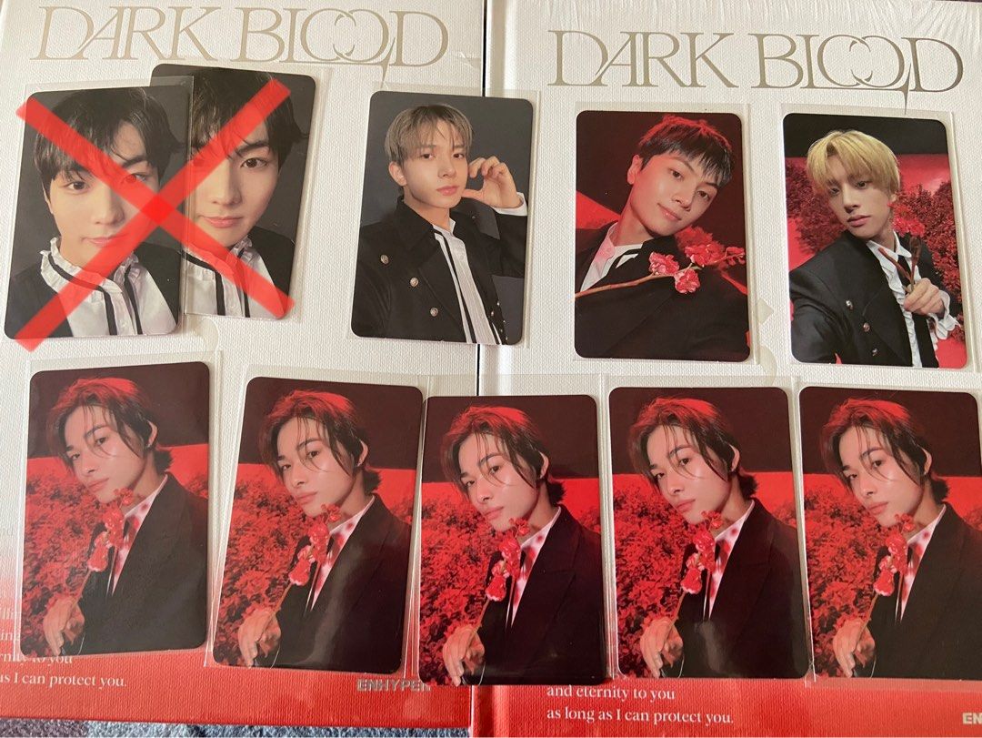 ENHYPEN darkblood kpopmerch ラキドロ トレカ コンプ