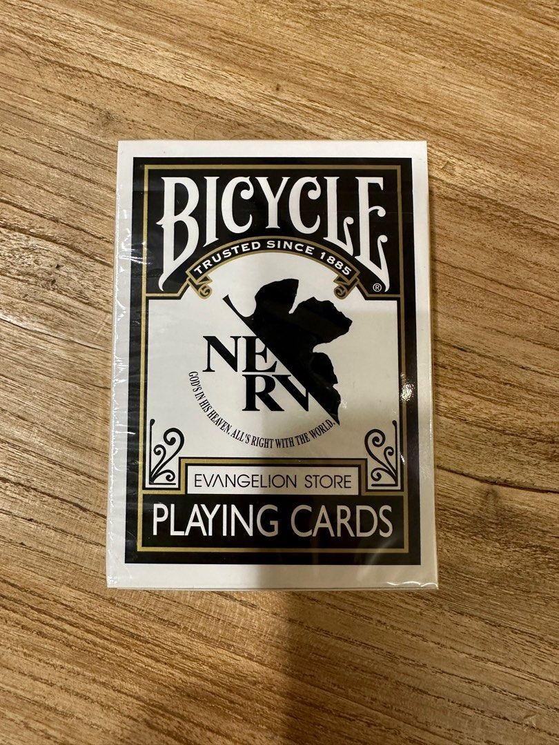 EVA Bicycle Playing Cards 新世紀福音戰士啤牌Evangelion Store nerv