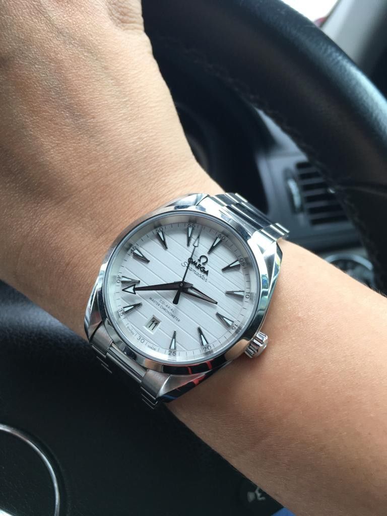 Omega aqua hotsell terra 38mm price