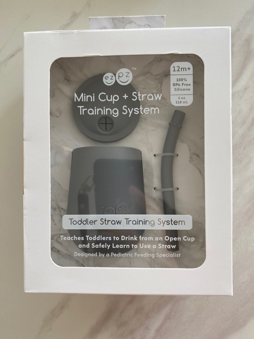Ezpz Mini Cup and Straw Feeding System on Carousell