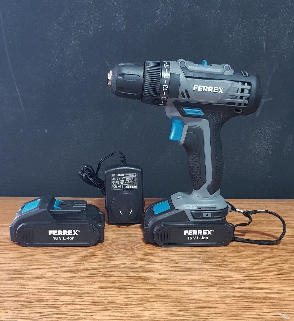Ferrex drill driver best sale kit