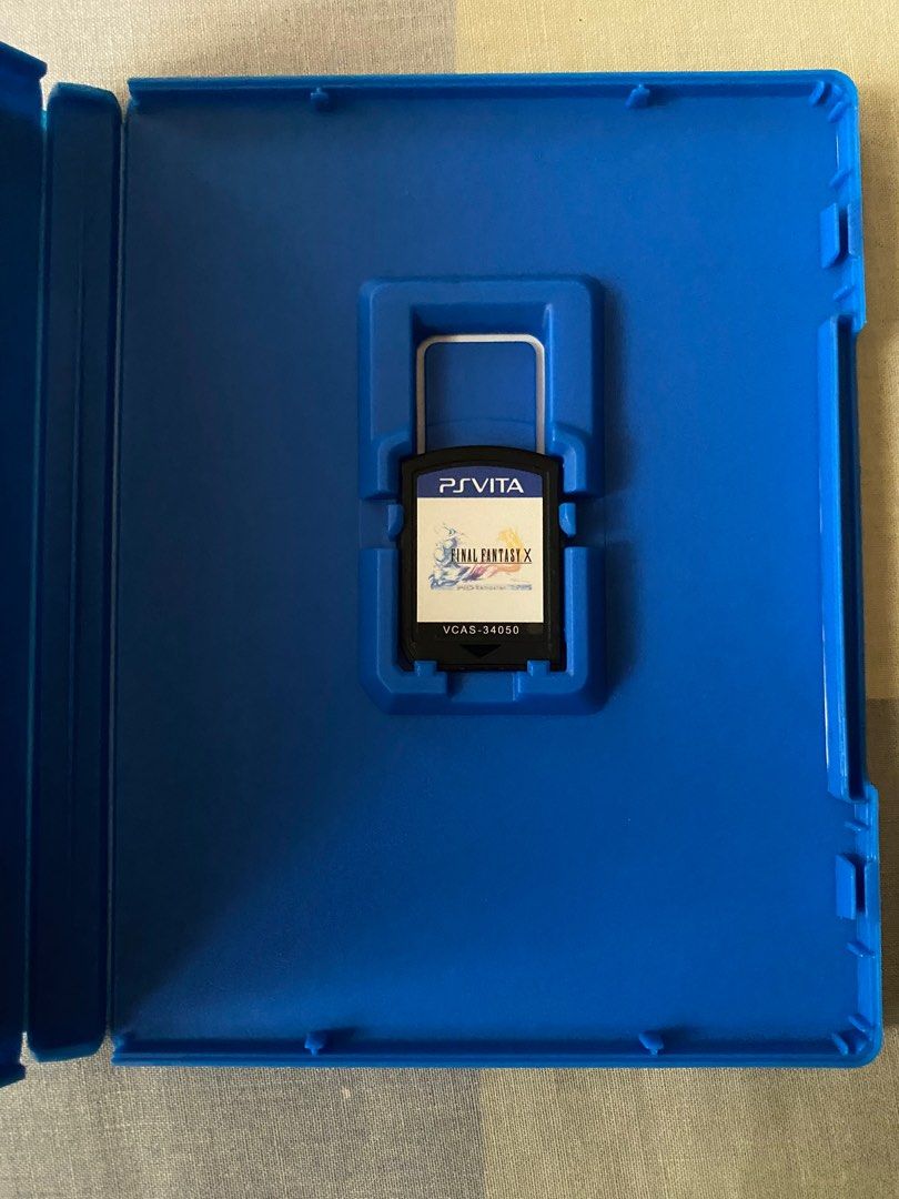Final Fantasy X PS Vita (Category: PlayStation) located in Pasay City. Submitted by man.like.gab (Listing ID 1240884551, Image 2). Description: Final Fantasy X PS Vita With case 800 + sf RFS: Decluttering No meetups.