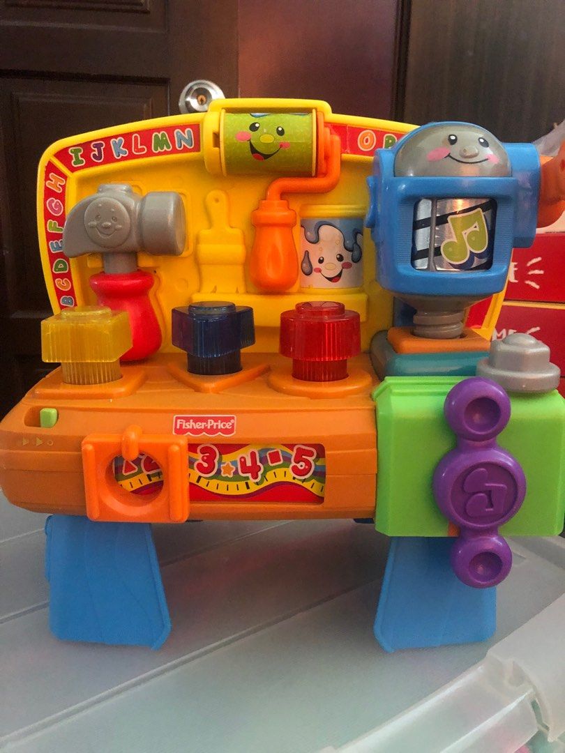 Fisher price busy sale learning tool bench