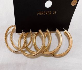 Forever 21 Hoop Earrings (bundle)