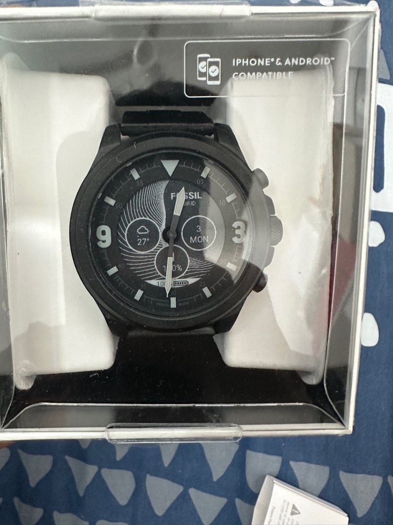 Fossil hybrid smartwatch new arrivals compatible with iphone