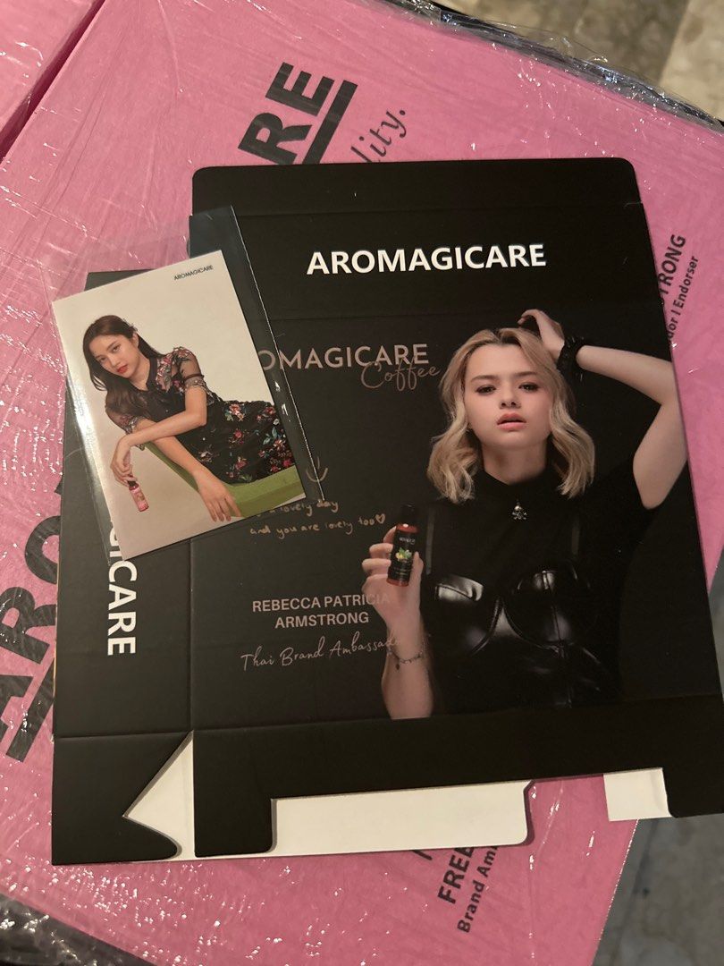 FREENBECKY Aromagicare gift box & photo card bundle (Category: Events Tickets) located in Pasig City. Submitted by ptyfsl (Listing ID 1240848908, Image 2). Description: Photo card & fanmeet box Premium quality aromagicare box with dedication.