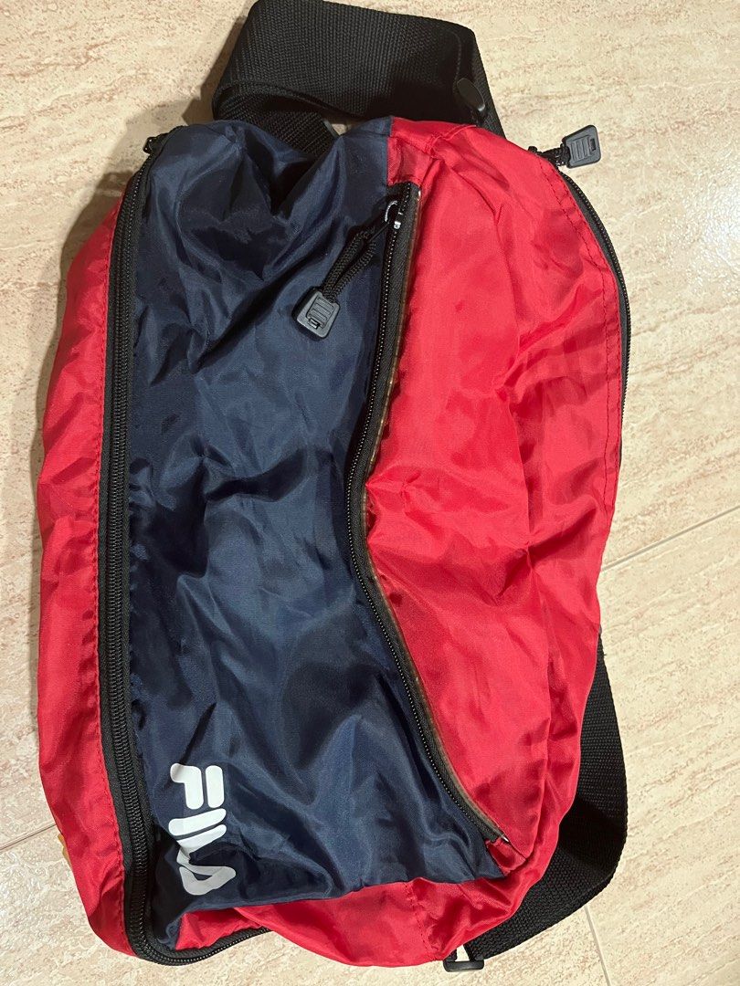 Fila red bag sale