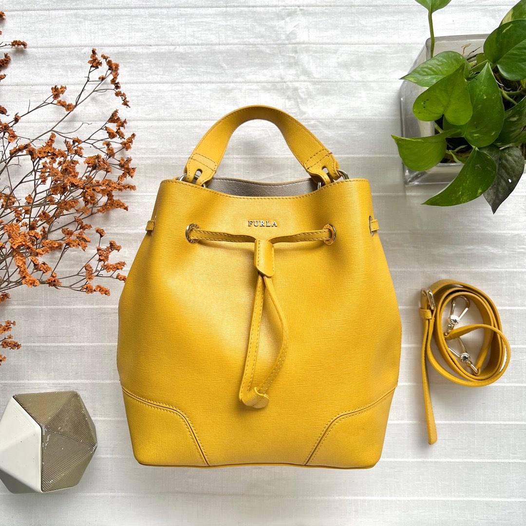 Furla stacy s cheap drawstring