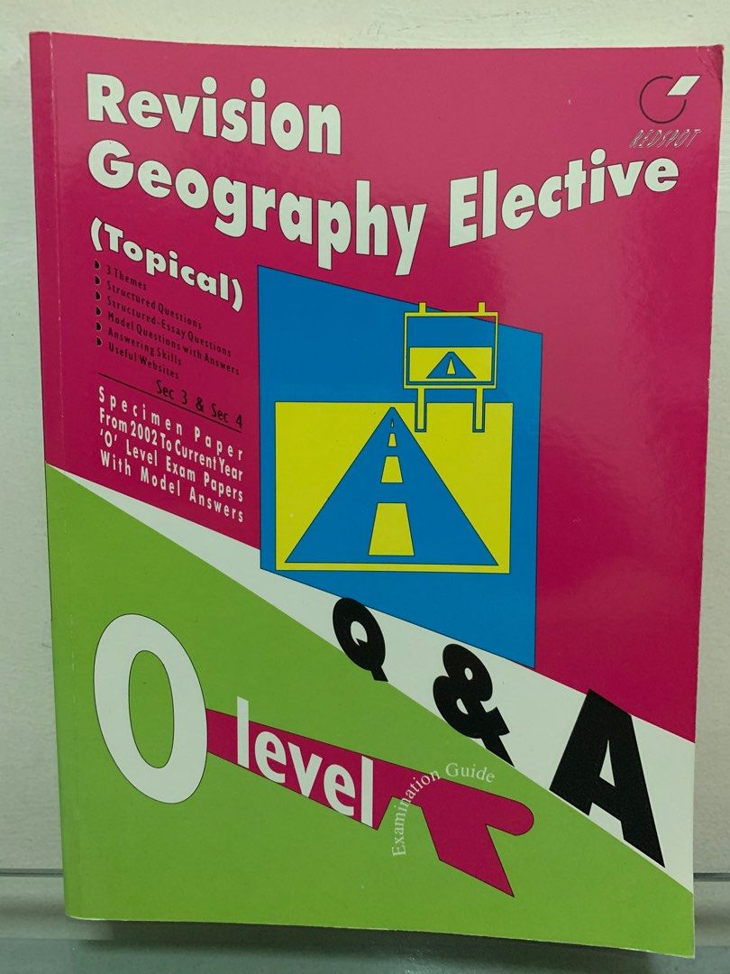 GCE O level Comb Geography Redspot Ten Year series, Hobbies & Toys