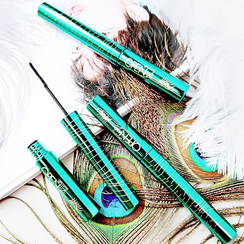 peacock elf mini mascara waterproof long curl ultra fine down