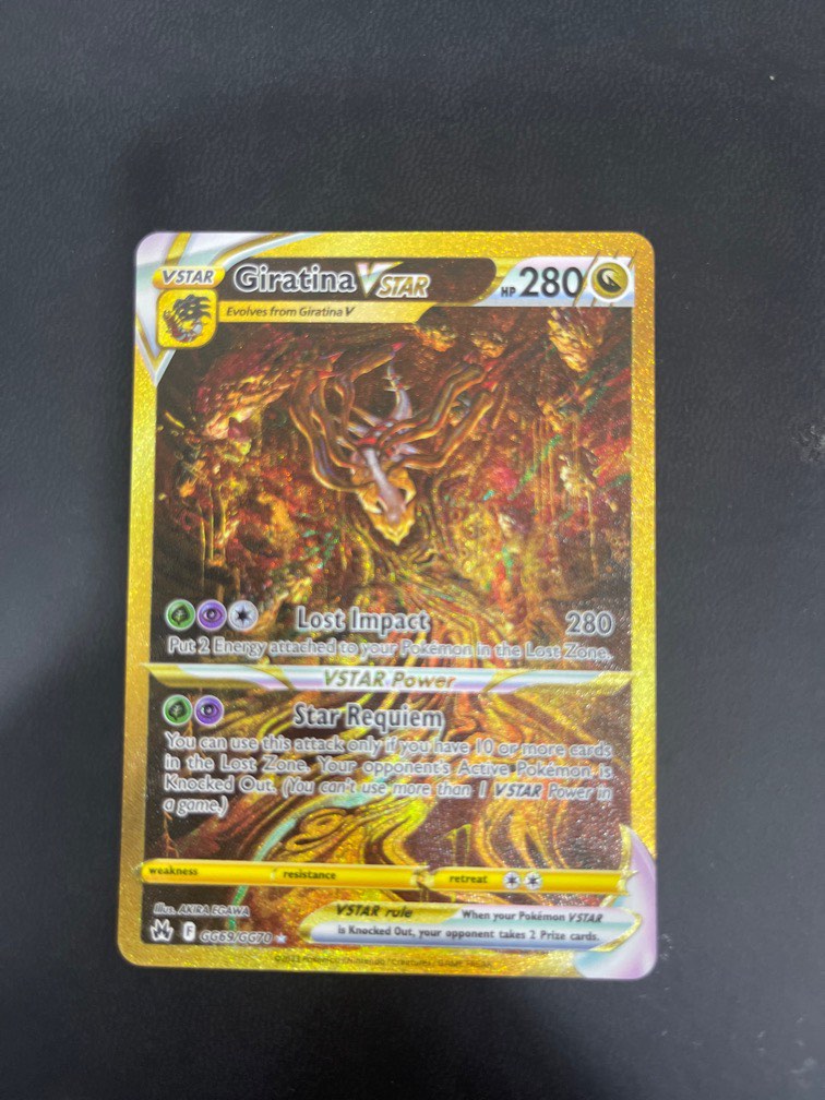 Giratina VSTAR - GG69/GG70 - Gold Secret