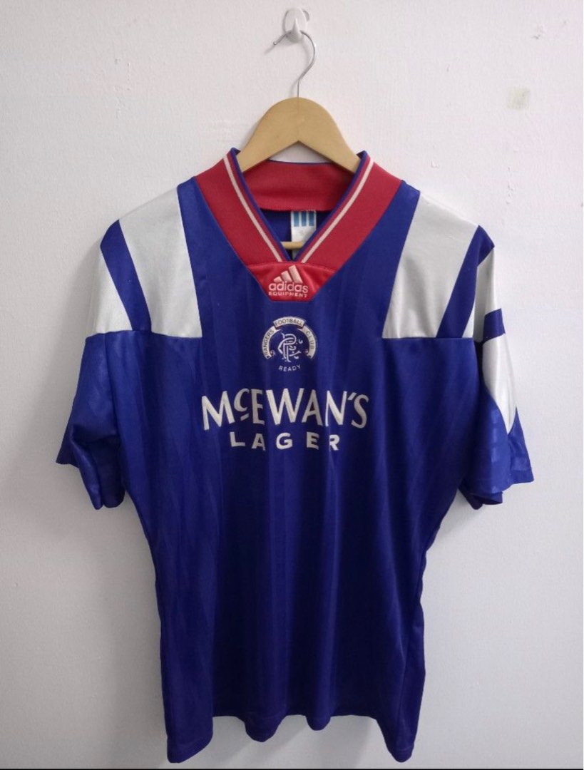 2001/02 Rangers Home Football Shirt / Old Official Vintage Nike