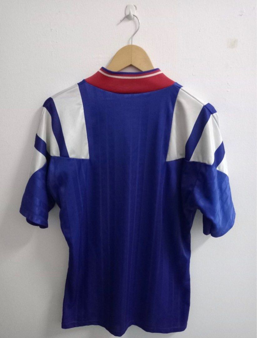 Rare Vintage Glasgow Rangers 1993 1994 Adidas Away Football Shirt Soccer  Jersey