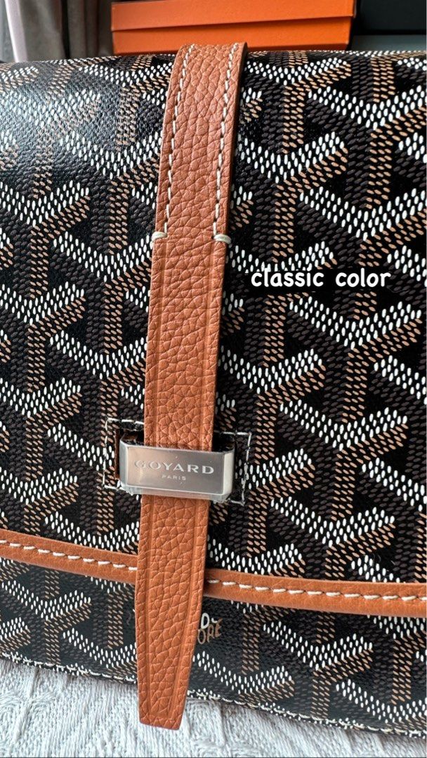 Pre-order Goyard Belvedere PM 2 Black Flap Bag, Luxury, Bags & Wallets on  Carousell