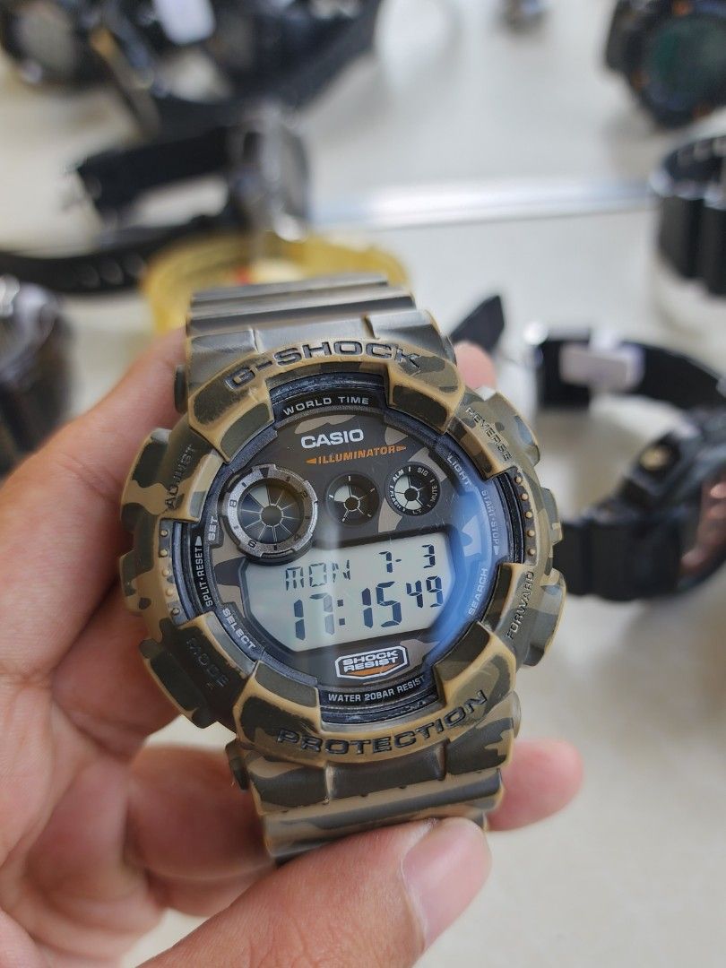 G shock gd 120 camo sales