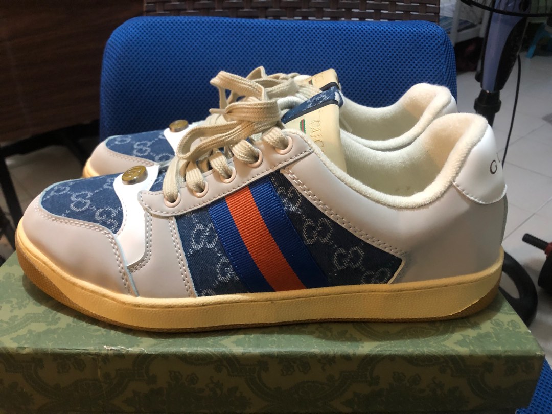 Gucci Screener Shoes, Men's Fashion, Footwear, Sneakers on Carousell