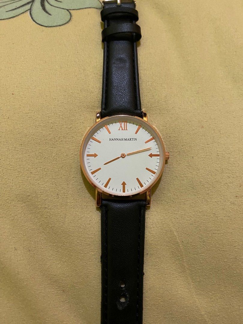 JAM TANGAN HANNAH MARTIN UNISEX (NEW), Men's Fashion, Watches ...