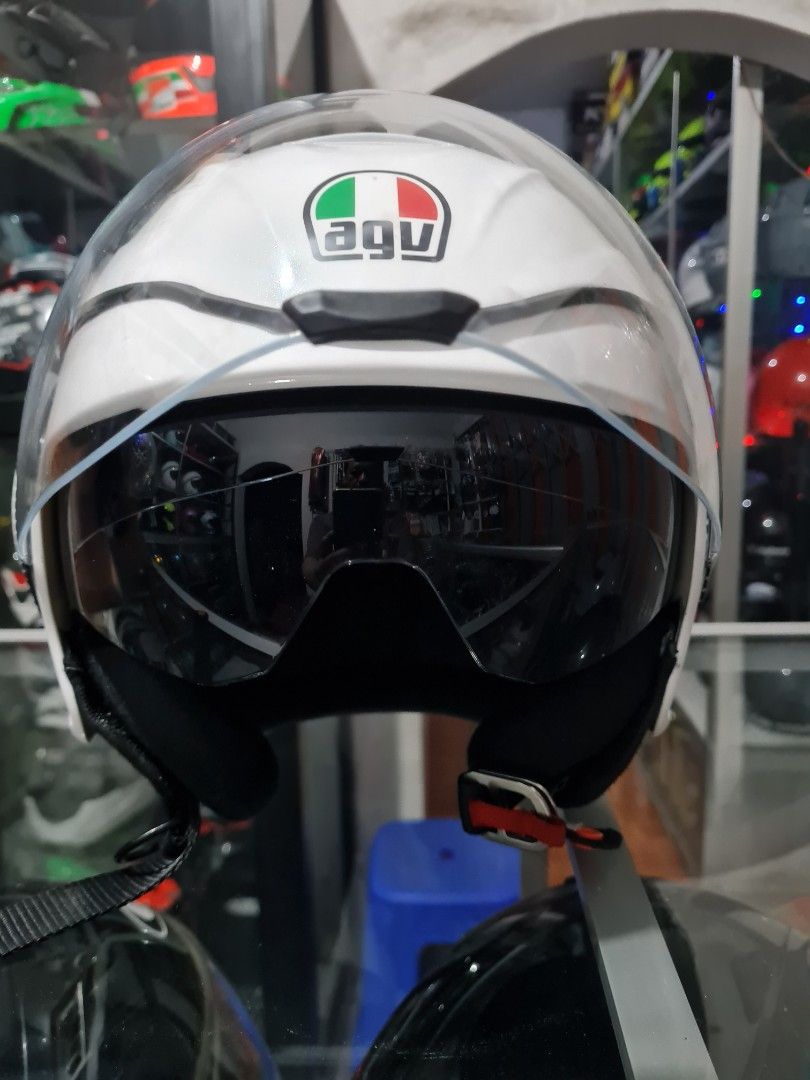 Helm agv half face original hotsell