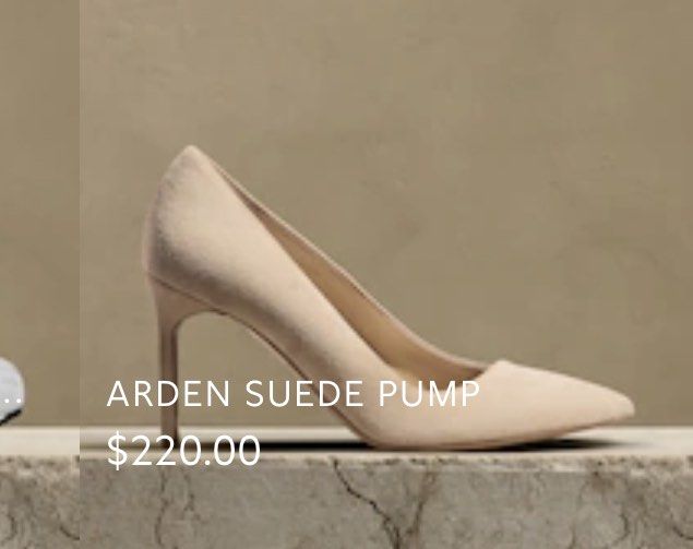 Arden Suede Pump