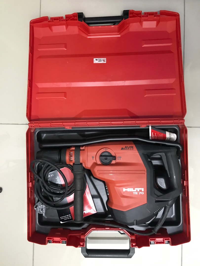 Hilti TE70 AVR rotary hammer heavy duty, Furniture  Home Living, Home  Improvement  Organisation, Home Improvement Tools  Accessories on  Carousell