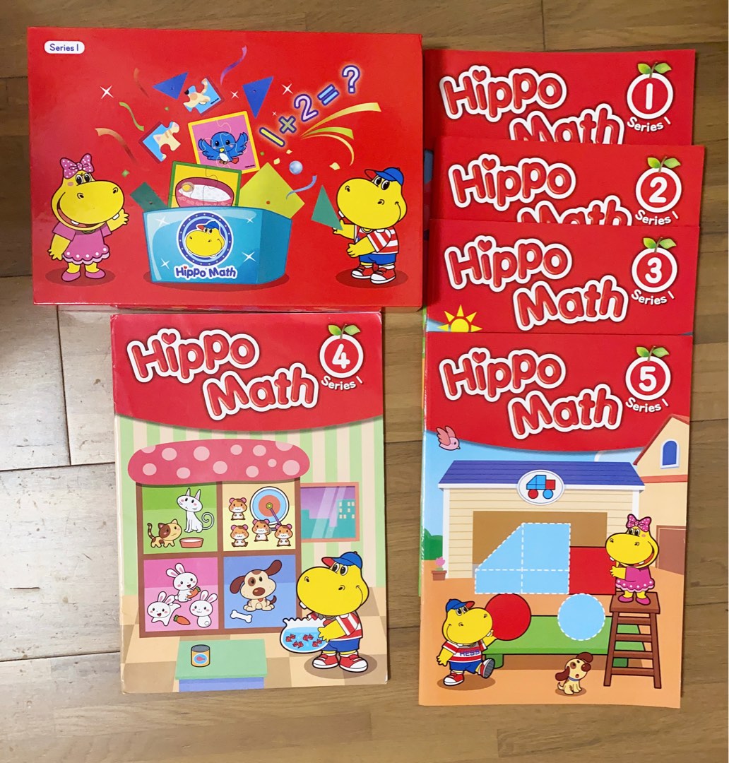 何嘉仁幼幼班教材hippo math series 1系列(2019), 哩哩扣扣, 其他在旋轉拍賣