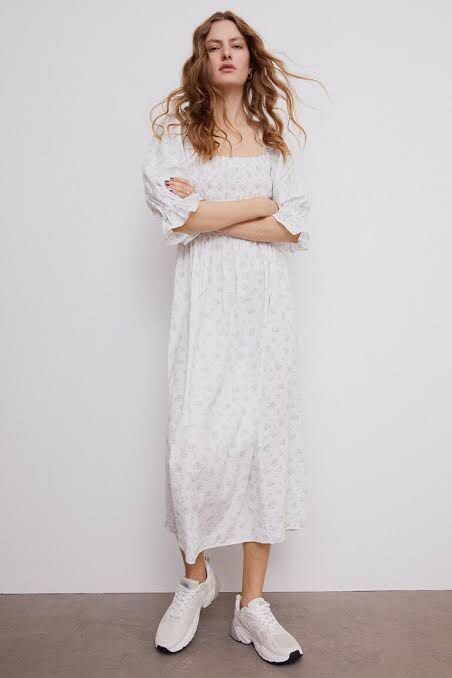 H&m white 2025 dress uk