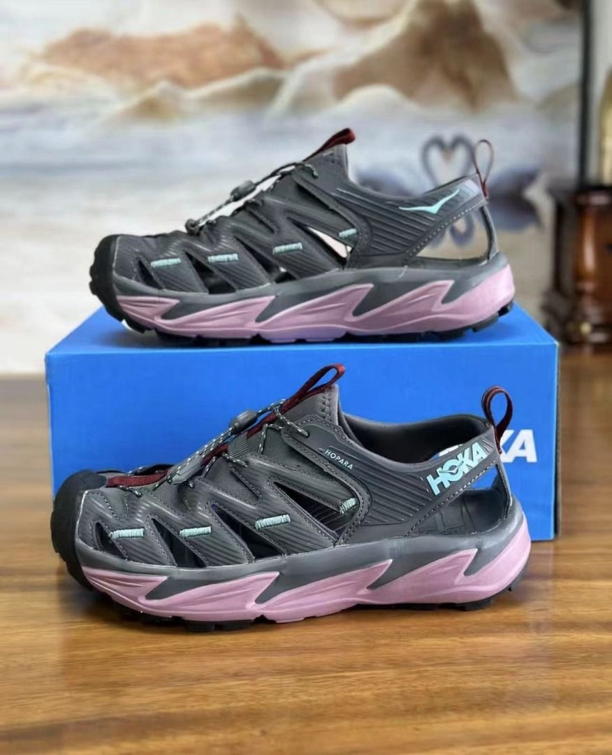 HOKA ONE ONE Hopara 戶外露營徒步溯溪涼鞋, 男裝, 鞋, 波鞋- Carousell